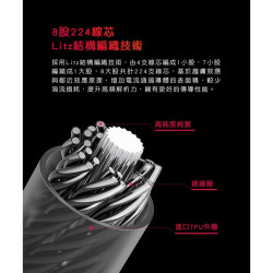 【FiiO LC-RD Pro 高純度純銀可換插頭MMCX耳機升級線】高純度純銀/MMCX可換線設計/直插旋鎖式可換插頭