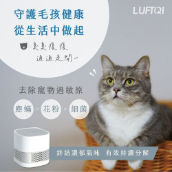 【LUFT Cube光觸媒空氣清淨機-隨行版】空氣淨化器/免耗材/好清潔/抗菌除臭/套房/車用/辦公/出國旅遊/隨身型