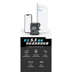 【SoundPeats GoFree2+ 開放式無線耳機】藍芽5.3/氣傳導/耳掛式/立體聲