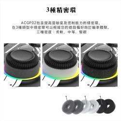 【FANTECH ACGP02】WGP15專用遊戲搖桿更換鍵軸配件(ACGP02) 蘑菇頭/十字鍵/精密環