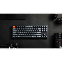 【Keychron K8 80%無線機械式鍵盤】支援Mac.Win系統/藍芽/青.紅軸/RGB