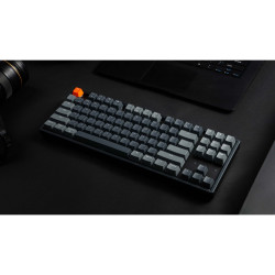 【Keychron K8 80%無線機械式鍵盤】支援Mac.Win系統/藍芽/青.紅軸/RGB