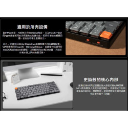 【Keychron K3 Max 75% 矮軸 三模無線機械鍵盤】RGB燈效/支援Mac.Win/熱插拔/紅軸.茶軸