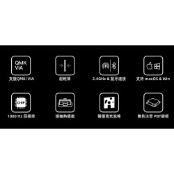 【Keychron K5 Max 100% 矮軸無線機械鍵盤】RGB燈效/支援Mac.Win/熱插拔/紅軸.茶軸