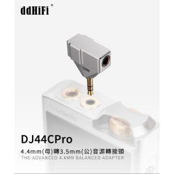【ddHiFi DJ44C Pro 】4.4mm(母)轉3.5mm(公)音源轉接頭
