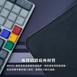 【FANTECH MP905】 速控型精密防滑電競滑鼠墊-XL