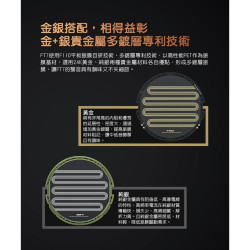 【FIIO FT7 】開放式黃金平板振膜耳機 |金+銀貴金屬多鍍層專利技術/輕量化碳纖維/Hi-Res