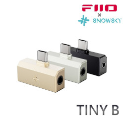 【FiiO TINY 隨身型USB解碼耳機轉換器】支援多系統/支援線控通話/DSD256解碼/Hi-Res