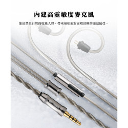 【SIVGA SM100鋅合金線控麥克風遊戲耳機】超清晰收音麥克風/音訊零延遲/0.78mm可更換線設計/線控設計