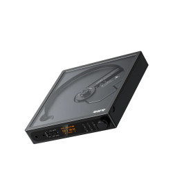 【FiiO DM15 R2R】藍牙隨身Hi-Fi CD播放器/Hi-Fi級USB音效卡邊聽邊抓軌/高解析顯示螢幕