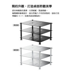 【FIIO Modular Racking】模組化 Hi-Fi 設備音響層架