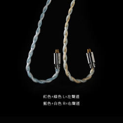 【ddHiFi BC120B】高純度6N單晶銅鍍銀耳機升級線Sky繞耳式／MMCX／CIEM兩種接頭