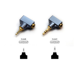 【 ddHiFi DJ44B 】4.4mm平衡(母)轉2.5mm平衡(公)轉接頭