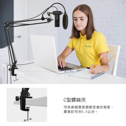 【 FIFINE T669 】USB專業電容式麥克風 三種指向收音／ASMR／YouTuber／直播／線上會議／唱歌