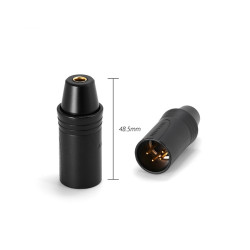 【 ddHiFi 】XLR44B 4.4mm平衡(母)轉XLR 4pin(公)轉接頭