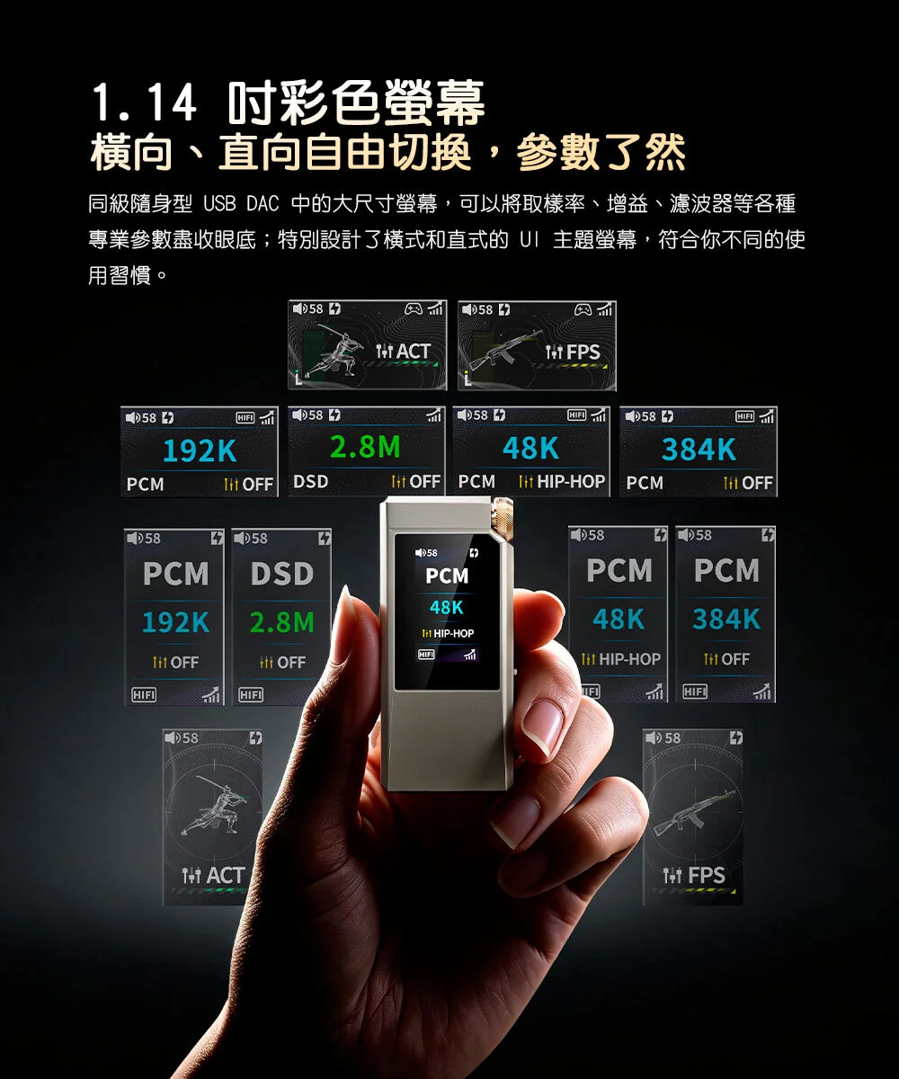 【FIIO QX11】隨身型USB解碼耳機轉換器