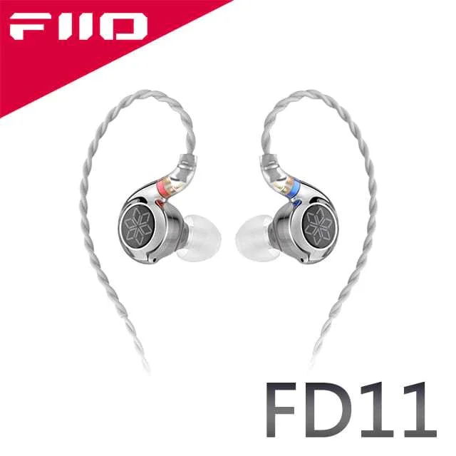 【FiiO FD11碳纖維球頂振膜單動圈CIEM可換線耳機】10mm碳纖維球頂振膜/0.78mm雙針可換線/鋅合金機體 【FiiO FD11碳纖維球頂振膜單動圈CIEM可換線耳機】10mm碳纖維球頂振膜/0.78mm雙針可換線/鋅合金機體
