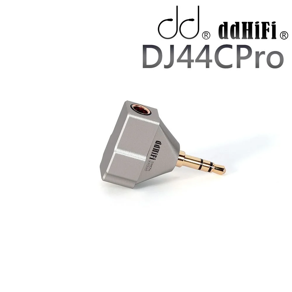 【ddHiFi DJ44C Pro 】4.4mm(母)轉3.5mm(公)音源轉接頭