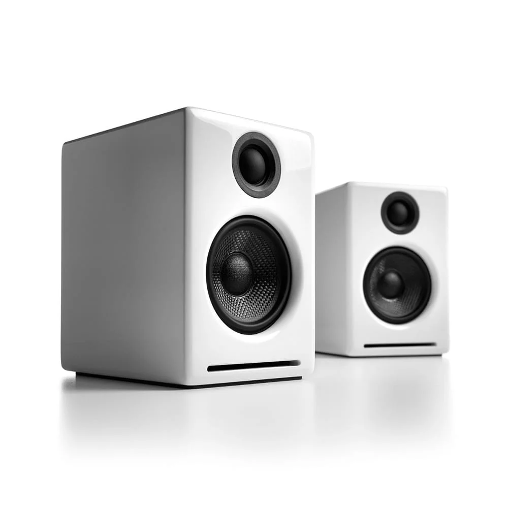 Audioengine A2+ 2025升級版 主動式立體聲藍牙書架喇叭  （白色款）