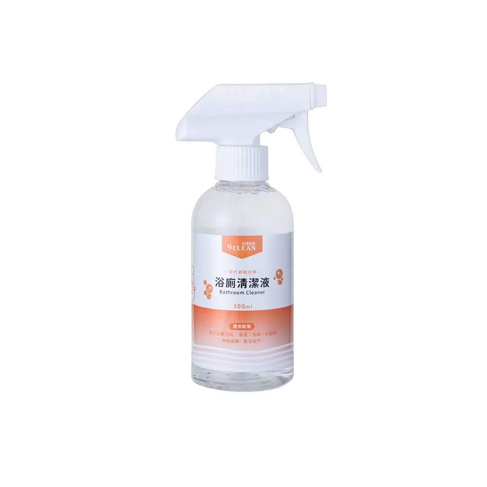 究淨宣研 9CLEAN 浴廁水垢清潔液(300ml)