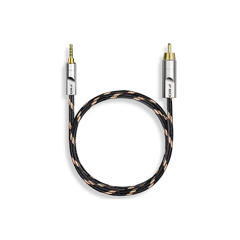 【FiiO LL-RCA1】3.5mm(公)轉RCA(公)數位音訊傳輸線 【FiiO LL-RCA1】3.5mm(公)轉RCA(公)數位音訊傳輸線