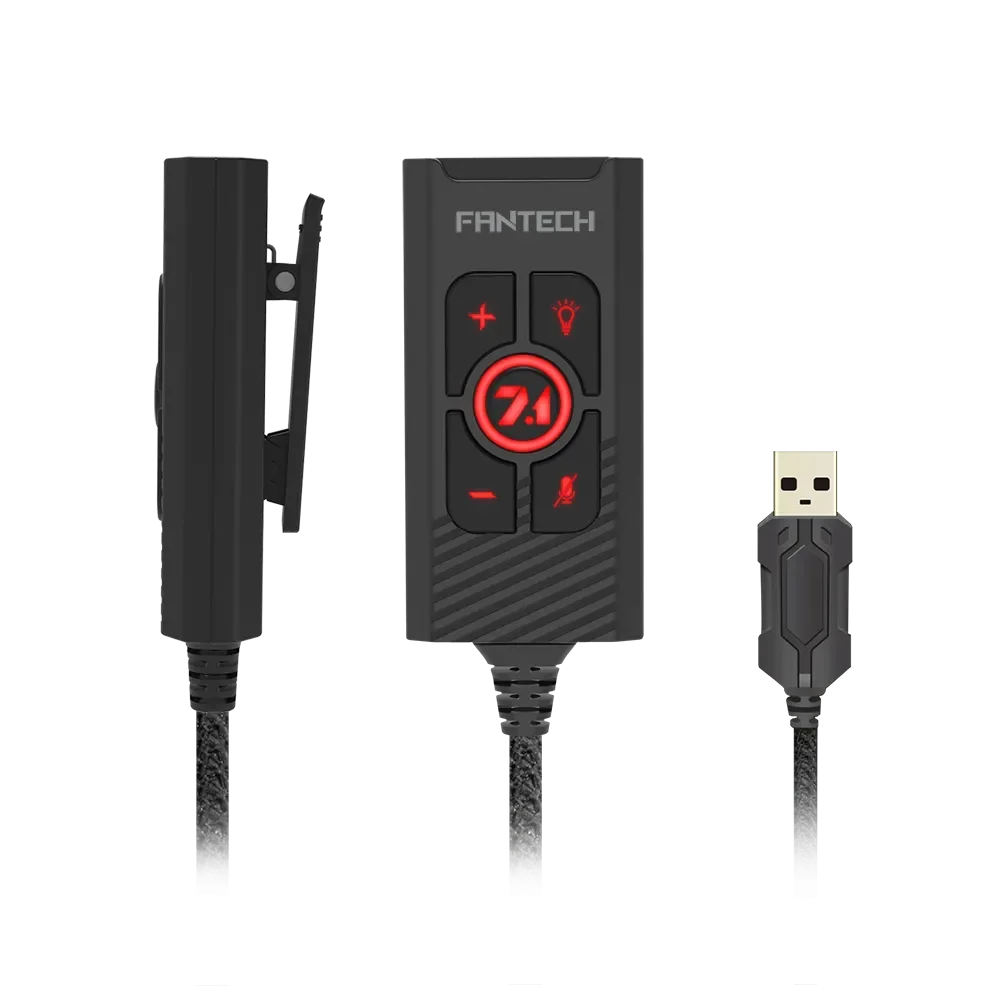 【FANTECH 台灣】AC3002 虛擬7.1遊戲級USB音源轉換器