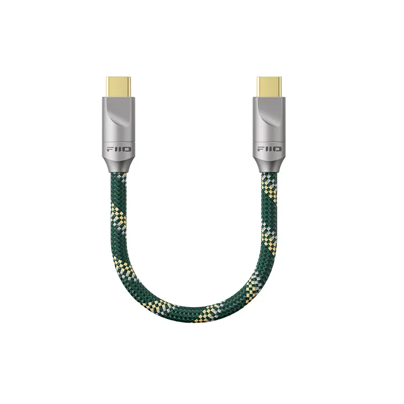 【FiiO LINK-TC2】TYPE-C轉TYPE-C 充電數據線 10cm/80cm/150cm