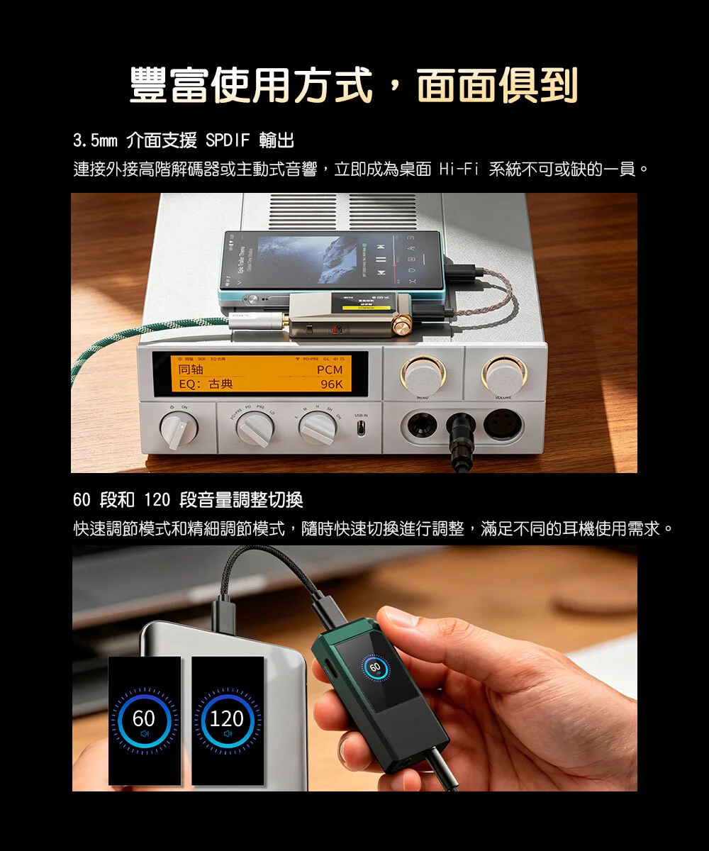【FIIO QX11】隨身型USB解碼耳機轉換器
