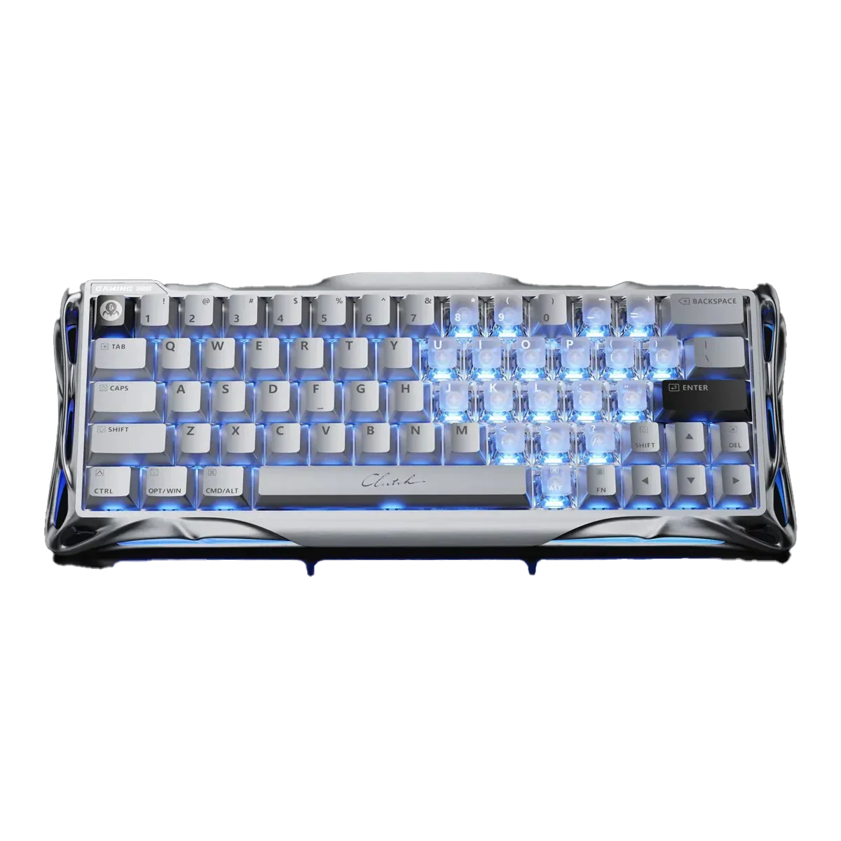 【Mercury V60 Pro 異星磁軸鍵盤】獨家自研UFO線性軸｜雙鍵帽組合｜全鋁異形骨架｜沉浸RGB光效｜五層隔音