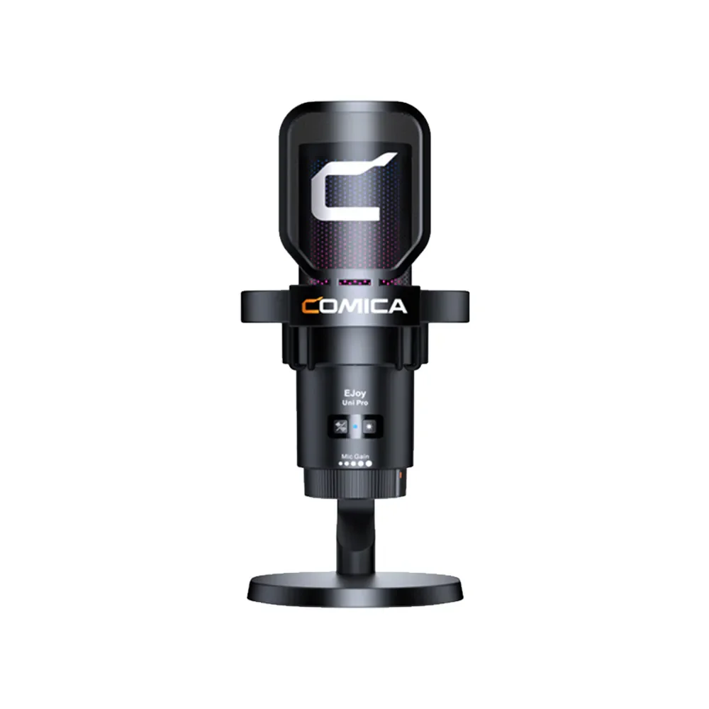 COMICA EJoy Uni Pro(D) USB電容式無線麥克風 (桌上型) 黑色款 COMICA EJoy Uni Pro(D) USB電容式無線麥克風 (桌上型) 黑色款