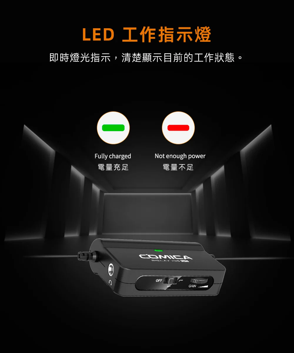 【COMICA CVM-SIG.LAV V05 UC】Type-C專用多功能領夾式有線麥克風