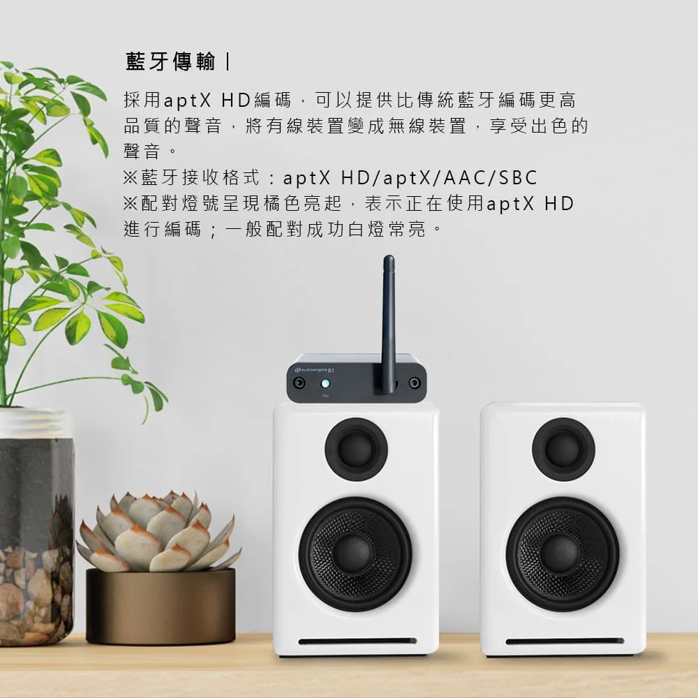 Audioengine B1 藍牙音樂接收器