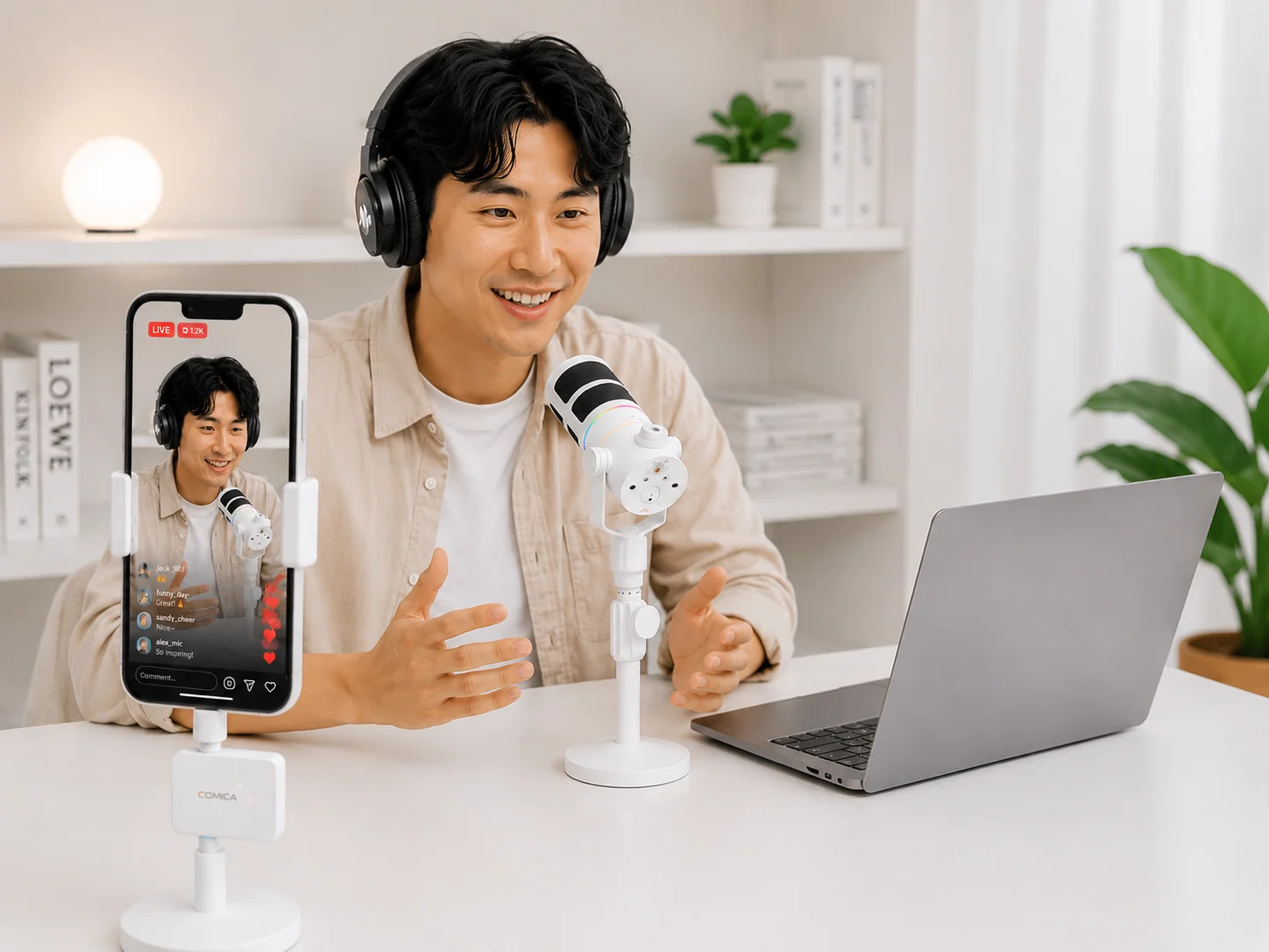 錄 Podcast 一定要到專業錄音室嗎？其實一支好麥克風就能開始   在家裡用手機就能錄出專業等級