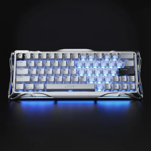 【Mercury V60 Pro 異星磁軸鍵盤】獨家自研UFO線性軸｜雙鍵帽組合｜全鋁異形骨架｜沉浸RGB光效｜五層隔音