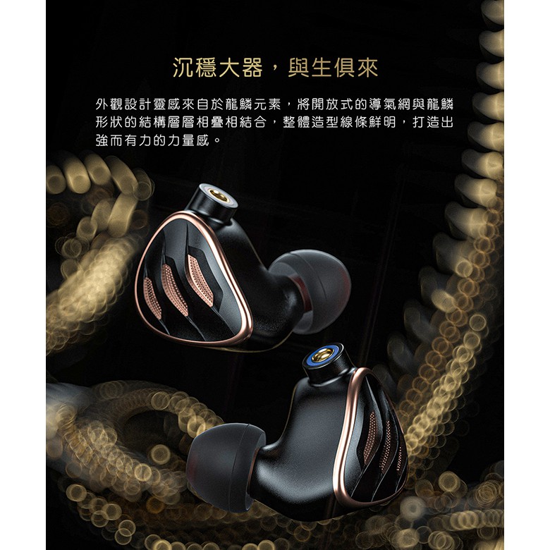 【 FiiO FH5s 】兩圈兩鐵MMCX單晶銅鍍銀可換線耳機 黑色