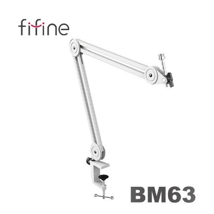 【FIFINE BM63】麥克風懸臂支架 麥克風通用支架/折疊支架/桌上型支架