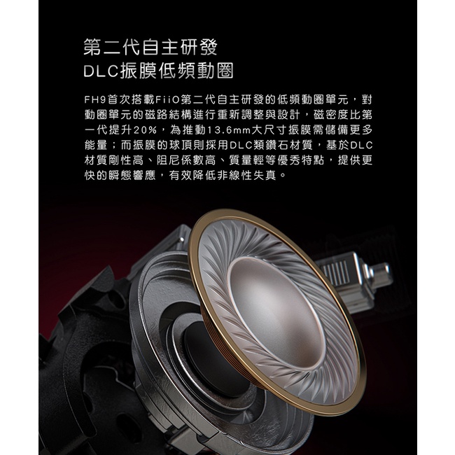【FiiO FH9】一圈六鐵七單元MMCX可換線耳機 圈鐵新旗艦 中壢門市可試聽後再購買