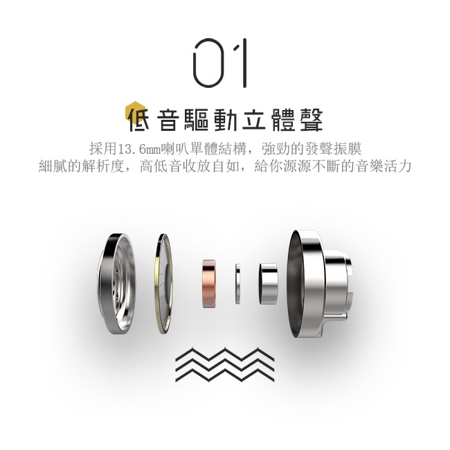 【 Tuddrom 小魔鴨 Mo1 】輕盈時尚立體聲線控耳機 TPE防纏繞線／人體工學配戴設計／線控設計操控方便