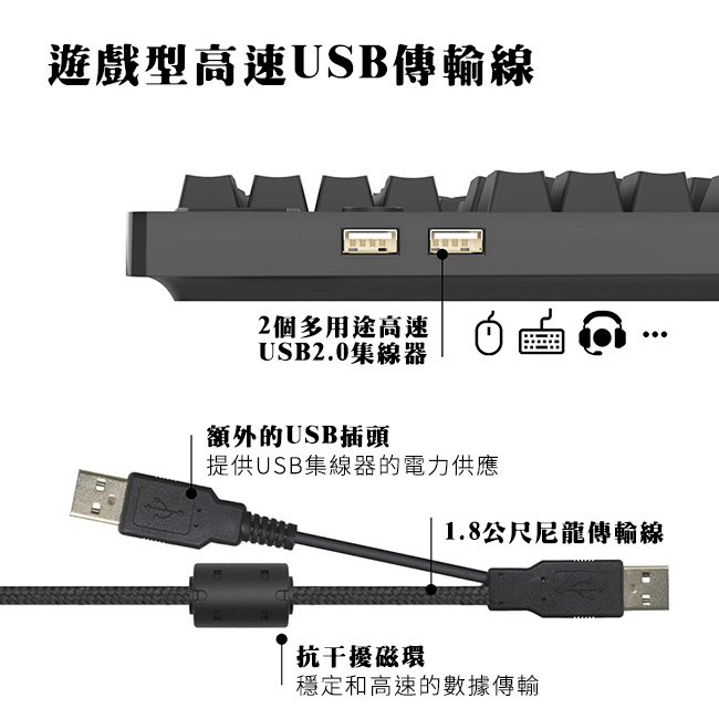 【FANTECH 台灣】MK851 RGB 專業機械式電競鍵盤