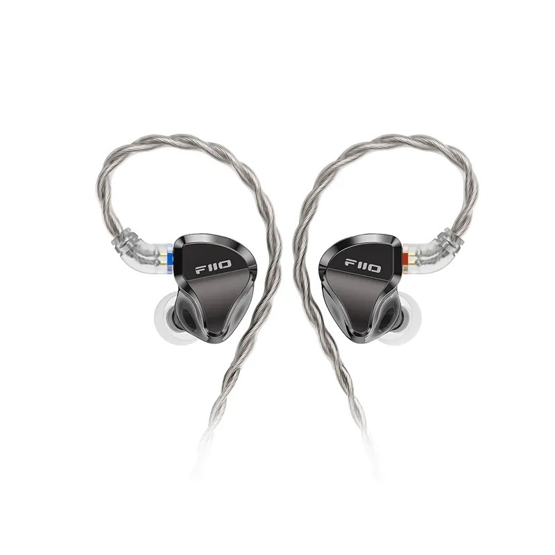 【FiiO X Jade Audio JH5 一圈四鐵CIEM可換線耳機】10mm碳纖維球頂振膜 /0.78mm雙針