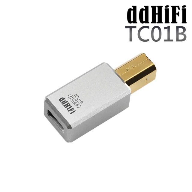 【ddHiFi TC01B/TC01BF】USB-B及USB-C公母轉接頭 【ddHiFi TC01B/TC01BF】USB-B及USB-C公母轉接頭