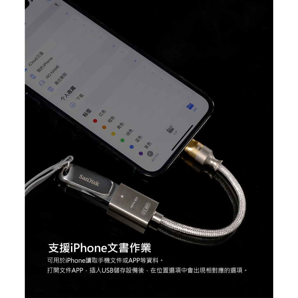 【ddHiFi MFi07F】Lightning 轉 USB-A（母）OTG線（2.0）
