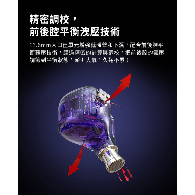 【 FiiO FH1s 】一圈一鐵雙單元CIEM可換線入耳式線控耳機