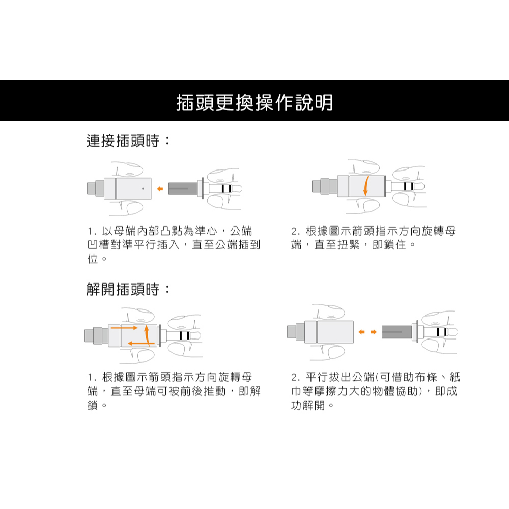 【FiiO LL-RD】高純度單晶純銀雙3.5mm可換插頭耳機升級線