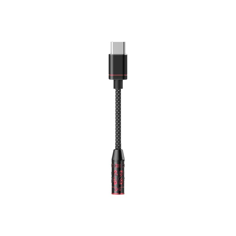 【FIIO JIEZI 手機 DAC Type-C耳機音源解碼轉接頭】3.5mm/4.4mm兩種接孔/Hi-Res金標