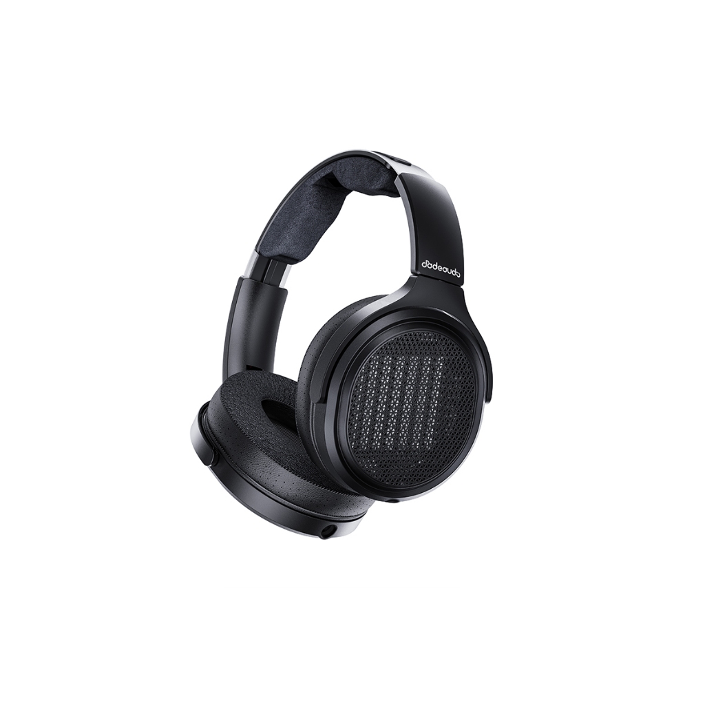 【FIIO x JADEAUDIO JT7 開放式平板振膜耳罩耳機】平板振膜/輕量化/Hi-Res/3 μm 超薄平面膜片 黑金二色任選