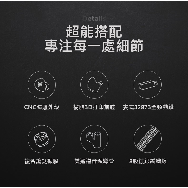 【 Auglamour 徠聲 RT-5 】圈鐵混合類客製化耳機入耳式HiFi耳機／樓氏32873動鐵